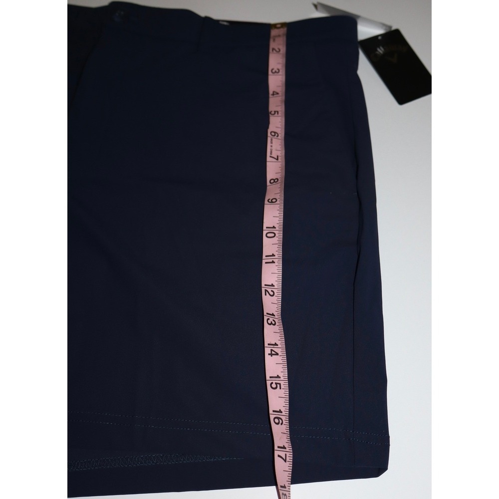 Callaway Mens Golf Shorts 38W Peacoat Navy Blue Stretch 7" Inseam UPF 50 NEW - Picture 7 of 12